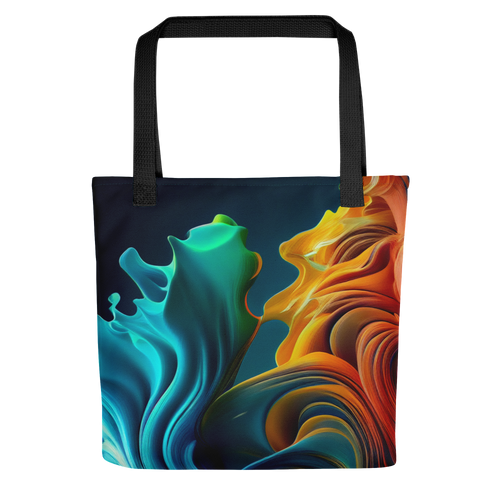 Colorful Swirl Background Tote bag