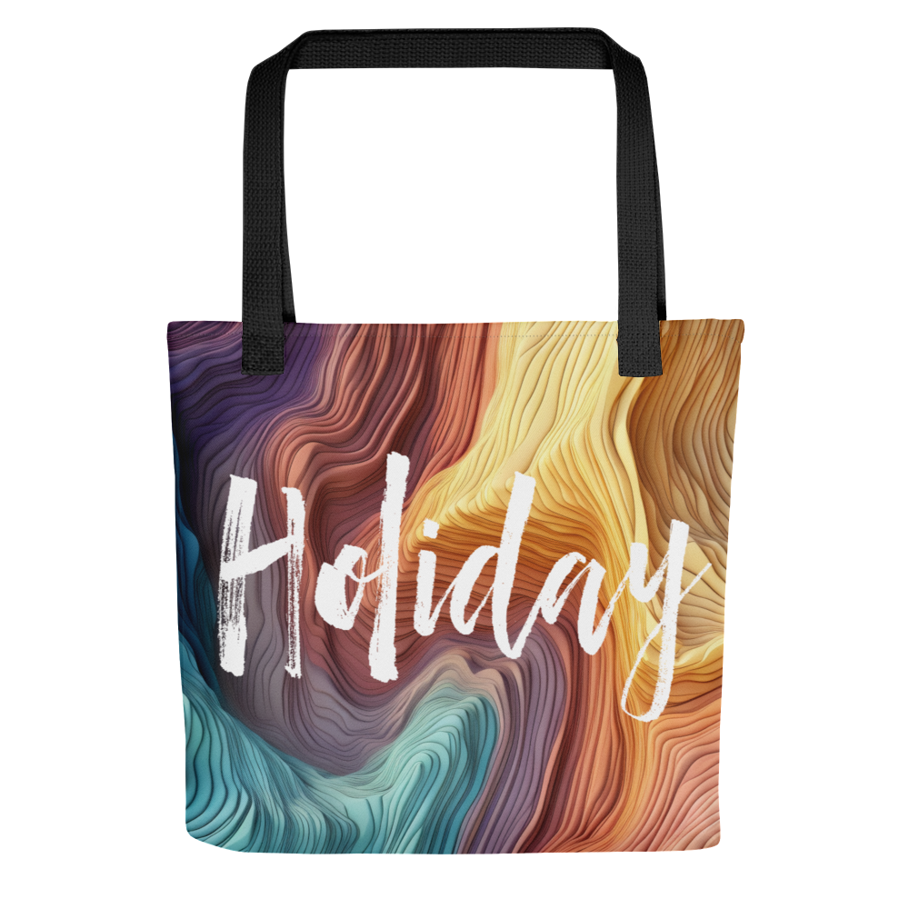 Holiday Wavy Canyon Tote bag