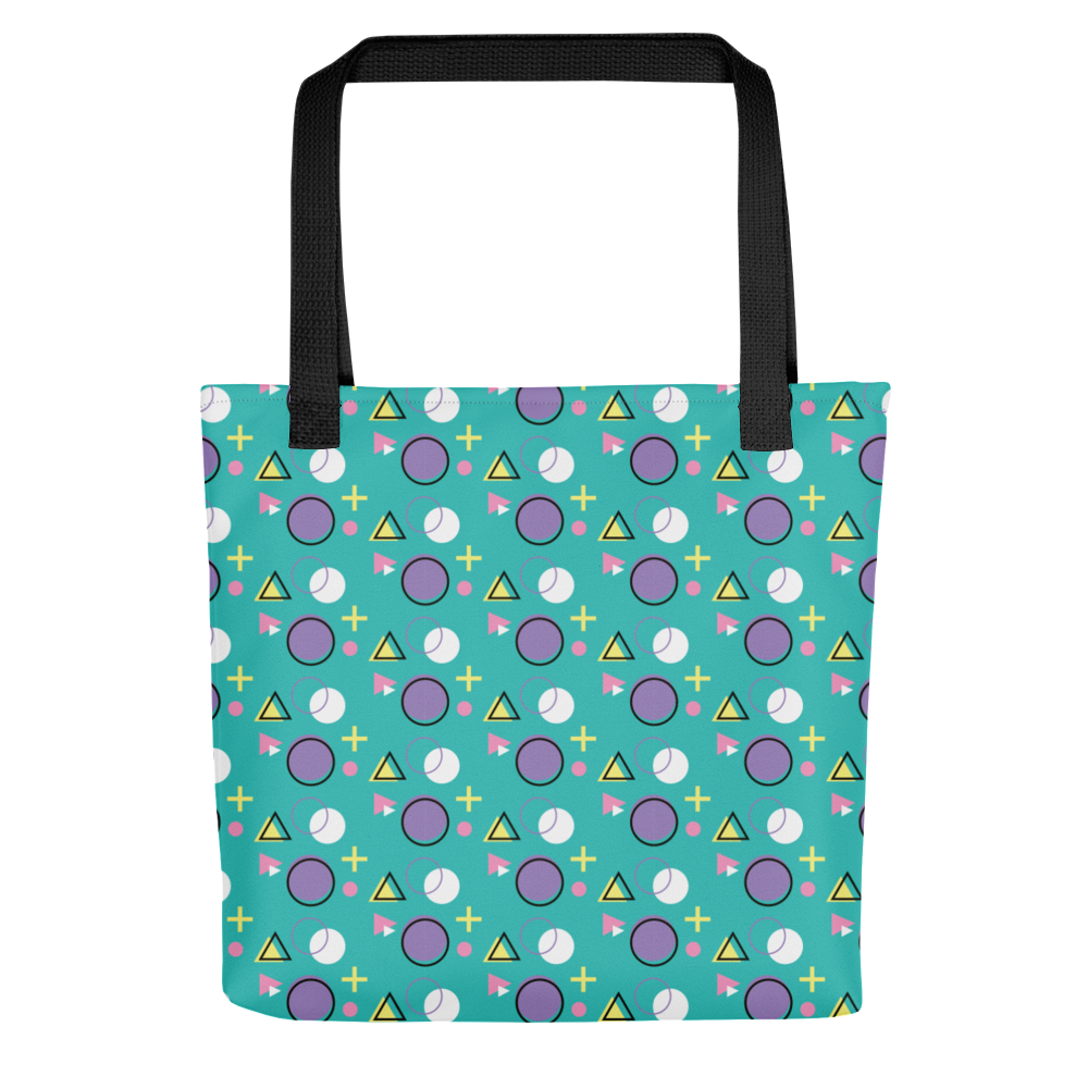 Memphis Colorful Pattern 01 Tote bag