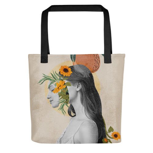 Beautiful Vintage Collage Art Tote bag