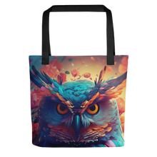Colorful Owl Art Tote bag
