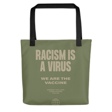 Racism is a Virus Tote Bag