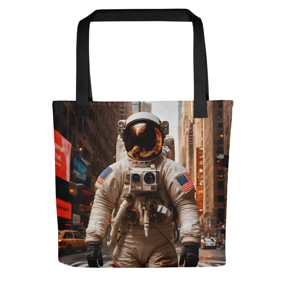 Astronout in the City Tote Bag