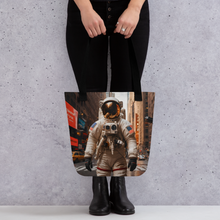 Astronout in the City Tote Bag