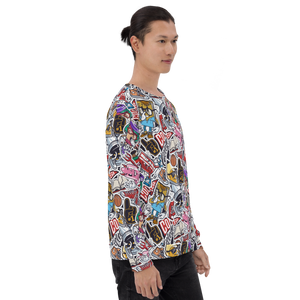 Street Art College Pattern Unisex Sweatshirt
