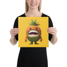 Pineapple Monster Canvas Print Art