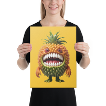 Pineapple Monster Canvas Print Art