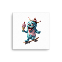 Ice Cream Monster Canvas Print