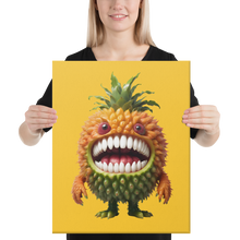 Pineapple Monster Canvas Print Art