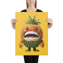 Pineapple Monster Canvas Print Art