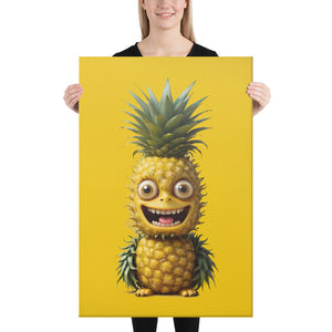 Unforgotable Funny Pineapple Canvas Print