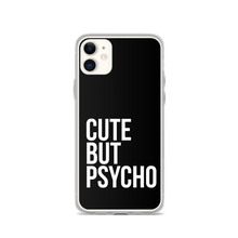 Cute But Psycho iPhone® Black Phone Case