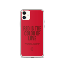 Red is the color of love iPhone® Phone Case