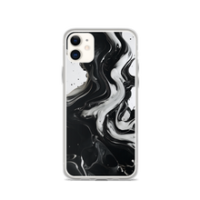 Black and White Fluid iPhone® Phone Case