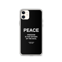 Freedom is the oxygen of the soul iPhone® Phone Case