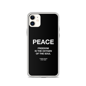 Freedom is the oxygen of the soul iPhone® Phone Case