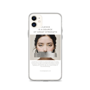 Silence Lao Tzu iPhone Case