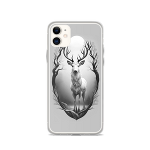 The Grayscale Deer iPhone Case