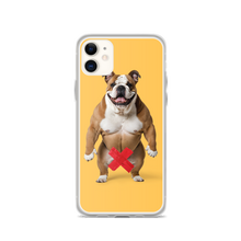 Bulldog X-Tape Yellow iPhone Case