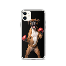 Boxer Boxing Black iPhone Case