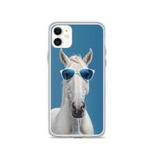 Cool Blue Horse iPhone Case