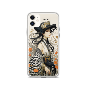 Mrs. Flora and Fauna iPhone Case