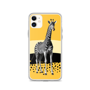 Giraffe Zebra Skin iPhone Case