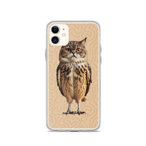 Cat Owl iPhone Case