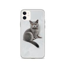 Relaxing British Shorthair Cat iPhone Case