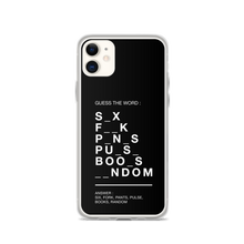 Guess The Word (Funny) iPhone Case