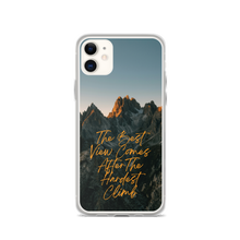 The Best View Comes iPhone Case