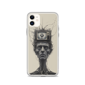 Brain Wash by Media iPhone Case