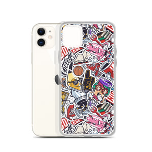 Street Art College Pattern iPhone Case