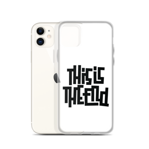 THIS IS THE END? White iPhone Phone Case