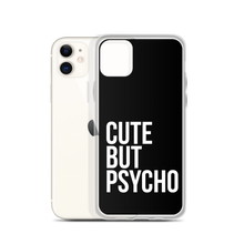 Cute But Psycho iPhone® Black Phone Case