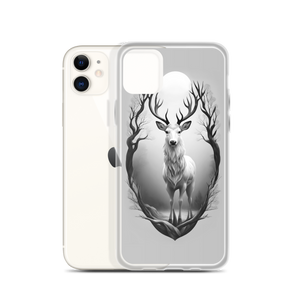 The Grayscale Deer iPhone Case