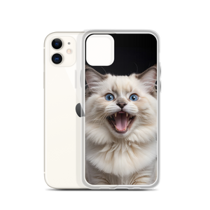 Angry Ragdoll Kitten iPhone Case