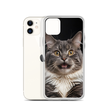 Shocked Cat Face iPhone Case