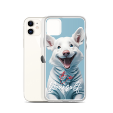 Cute Dog Be Yourself iPhone Case