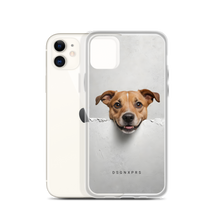 Smile Dog Peep iPhone Case