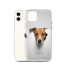 Funny Sad Dog Peep iPhone Case