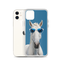 Cool Blue Horse iPhone Case