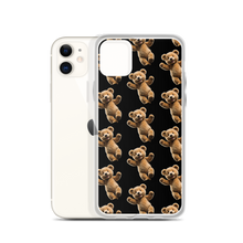 Happy Teddy Bear Pattern iPhone Case