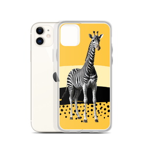 Giraffe Zebra Skin iPhone Case