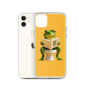 Frog Poop iPhone Case