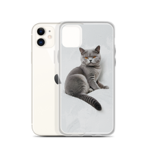 Relaxing British Shorthair Cat iPhone Case