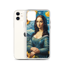 Monalisa Painting in Van Gogh Style iPhone Case