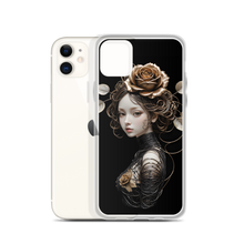 Lady Rose Copper Wire Art iPhone Case