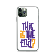 IS/THIS IS THE END? Purple Yellow iPhone Phone Case