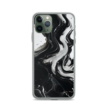 Black and White Fluid iPhone® Phone Case